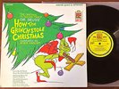 HOW THE GRINCH STOLE CHRISTMAS TV Soundtrack Leo STEREO BORIS KARLOFF 1966 LP EX
