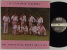 SENSATIONAL BROWN BROTHERS If I Can Help Somebody LP on Major NM gospel funk