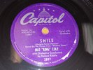 NAT KING COLE  Smile / It's Crazy RARE 10