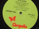 JETHRO TULL MINSTREL IN THE GALLERY...Original 1975 UK Chrysalis with Inner..Ex+