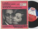 LILL LINDFORS & ÖSTEN WARNERBRING Nygammal Vals Swedish 45PS 1966 Eurovision