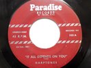 HARPTONES doowop 45 It all depends on you / I've got a notion PARADISE w6544