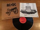 AC/DC:For Those About To Rock.RARE Aussie/OZ 1st Pressing + PROMO Flyer for BOX