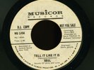 S.O.U.L. Soul - Tell It Like It Is - Musicor 1454 Rare Funk 45