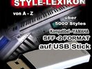 5000 Styles  Yamaha kompatibel PSR 910 auf USB Stick