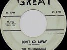 THE MOONBEAMS- Don't Go Away/A Lover's Plea- Killer RARE Pgh PA Doo Wop   Great