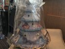 Elvis presley blue christmas porcelain  tree  NEW NEVER USED