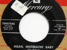 BILLY WALLACE Mean Mistreatin’ Baby MERCURY 45 rare rockabilly VG+ 7”