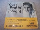ELVIS PRESLEY Good Rockin' Tonight EP 1957 HMV      Good