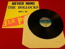 SEX PISTOLS LP NEVER MIND THE BOLLOCKS 1ST 1000 V2086 A3/B2 EX PLAIN BACK