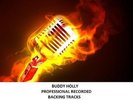 BUDDY HOLLY PROFESSIONAL RECORDED BACKING TRACKS