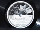 78rpm POLA NEGRI singt MAZURKA - ROTA ODEON SCHELLACKPLATTE SONDERPRESSUNG