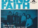 BLIND FAITH Well All Right  Norway 45 psych prog NORWEGIAN Eric Clapton