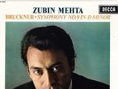SXL 6202 UK WB BRUCKNER - SYMPHONY NR 9 - ZUBIN MEHTA - NM