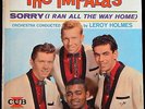 THE IMPALAS SORRY (I RAN ALL THE WAY HOME) 1959 NM /  VG++ COLLECTORS QUALITY