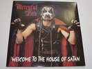 MERCYFUL FATE - WELCOME TO THE HOUSE OF SATAN - LP RED VINYL - NEAR MINT