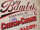 Cheech y Chong BIG BAMBU alcoy with rolloing paper