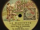 Rosa de CHANTERAINE A. ROTA LYROPHON 78RPM Sogno di un walzer/La Mascotte VG++