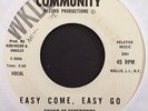 Sound-Of-Experience Soul 45 on Community   Easy Come Easy Go   Hear it
