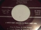 Louis Farrakhan-A White Man's Heaven is a Black Man's Hell/Salaam 45 RPM 7
