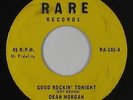 Rockabilly 45 - Dean Morgan - Good Rockin' Tonight - Rare - mp3