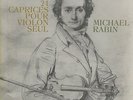Paganini:24 Caprices/Michael Rabin(vn)/France Capitol:SPBR 8477 (STEREO )