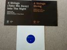 4 Strings  diving/take me away into the night/let it rain  trance vinyl bundle