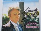 RARE 45 T EP SIXTIES  CLAUDE FRANçOIS  DEDICACE