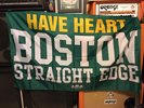 Have Heart Banner Flag Poster Boston Straight Edge Judge Bold Youth Of Today