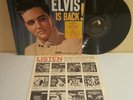 Elvis Presley Elvis Is Back LP 1960 RCA Records LPM-2231 1st Press Sticker
