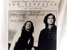 One-Off LED ZEPPELIN Die-cut Advertising Sign NO QUARTER LP 1994 COOL GRAPHICS