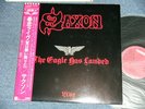 SAXON Japan 1982 NM LP+Obi SAXON LIVE THE EAGLE HAS LANDED