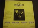SCHUBERT:VIOLIN-JOSEPH HAGUE on rare MEDINA RCA Transcription LP  RECITAL *RARE*