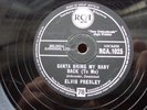 ELVIS PRESLEY CLASSIC CHRISTMAS 78 RPM SANTA BRING MY BABY BACK