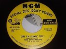 The Invitations - Girl I'm Leaving You - The Skate / MGM 13574 Promo Copy