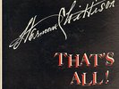 HERMAN CHITTISON-LP- THAT`S ALL- RARE L`ELEGANT-USA- 1962- MINT