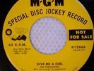 45rpm doowop  Give Me A Girl by The Serenaders NM