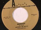 ARTHUR LEE MAYE: Moonlight / I'm Happy And In Love 45 Vocal Groups
