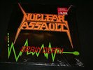 NUCLEAR ASSAULT BRAIN DEATH EP VINYL RECORD IN SHRINK 1986 OUT OF PRINT NM/VG+