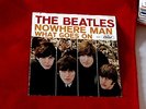 BEATLES  NOWHERE MAN  NEAR MINT  WHAT GOES ON  CAPITOL    POP 45