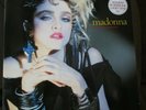 Madonna The First Album vinyl record HYPE Sticker Sleeve UK WX22 923867-1 NM