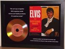 ELVIS PRESLEY 'SUSPICIOUS MINDS' SIGNED GOLD PRESENTATION DISC