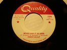 Rare Canada R&B 45  Early Ronnie Milsap  Never Had It So Good  1965  NM-  Hear