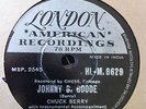 Johnny B Good by Chuck Berry 78rpm Record