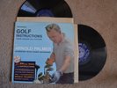Arnold Palmer Golf Instruction Personal Chris Schenkel w/ book 2 Records lps VG+