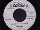 JIMMY CASE: High School Hall Of Fame / Brand New Love 45 (dj) Rockabilly