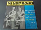 THE EVERLY BROTHERS   THE GIRL SANG THE BLUES   RARE FRANCE EP 45T 7