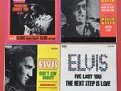 ELVIS PRESLEY-GREAT LISTING-4 X ORIGINAL SINGLES FROM AUSTRALIA-GREAT VALUE