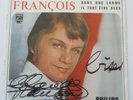 RARE 45 T EP SIXTIES  CLAUDE FRANçOIS AVEC DEDICACE