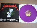 Metallica Metal Up Your Ass Rare Purple Vinyl LP